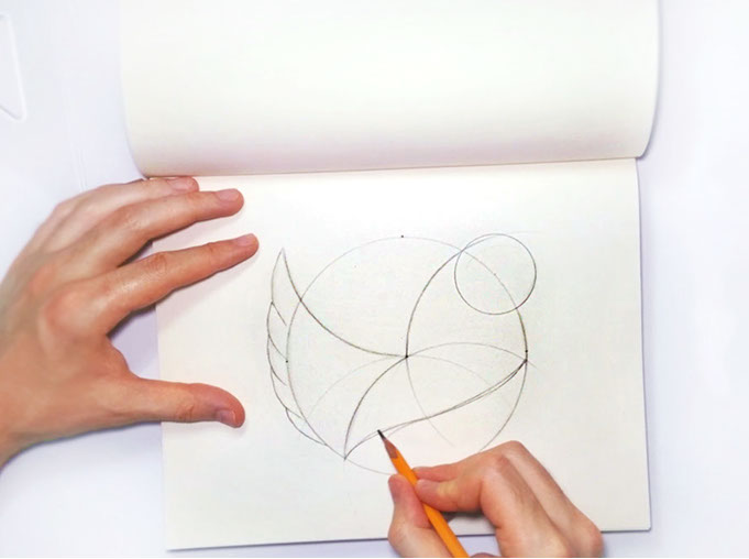 Creating a logo with ellipses, slide 6 of 14