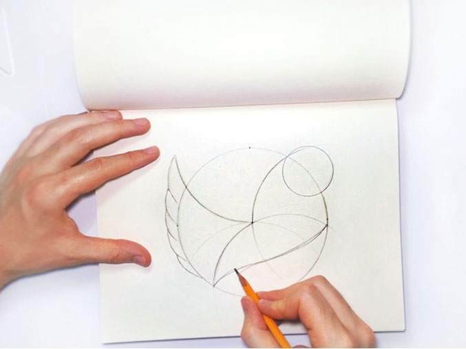 Creating a logo with ellipses, slide 6 of 14