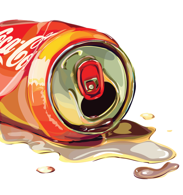 Coca-Cola: Product Illustration, slide 2 of 5