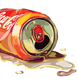 Coca-Cola: Product Illustration, frame 1 of 5