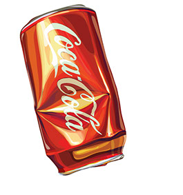 Coca-Cola: Product Illustration, frame 3 of 5