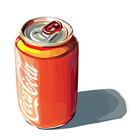 Coca-Cola: Product Illustration, frame 5 of 5