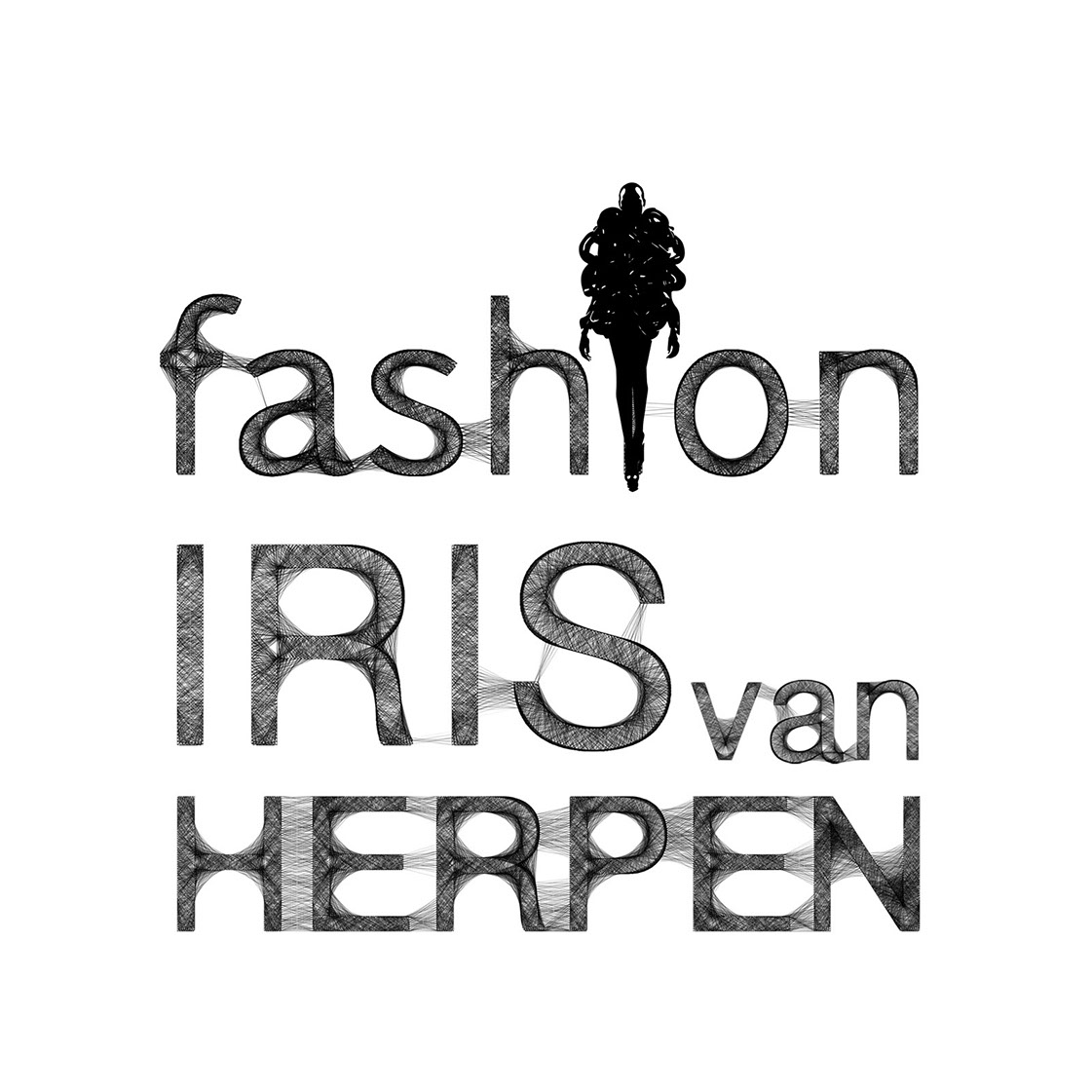Iris van Herpen: Fashion Show Lettering, slide 1 of 5