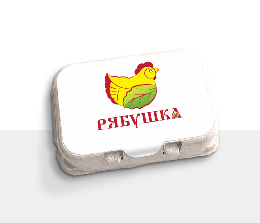 Ryabushka: Logo for a Poultry Brand, slide 3 of 4