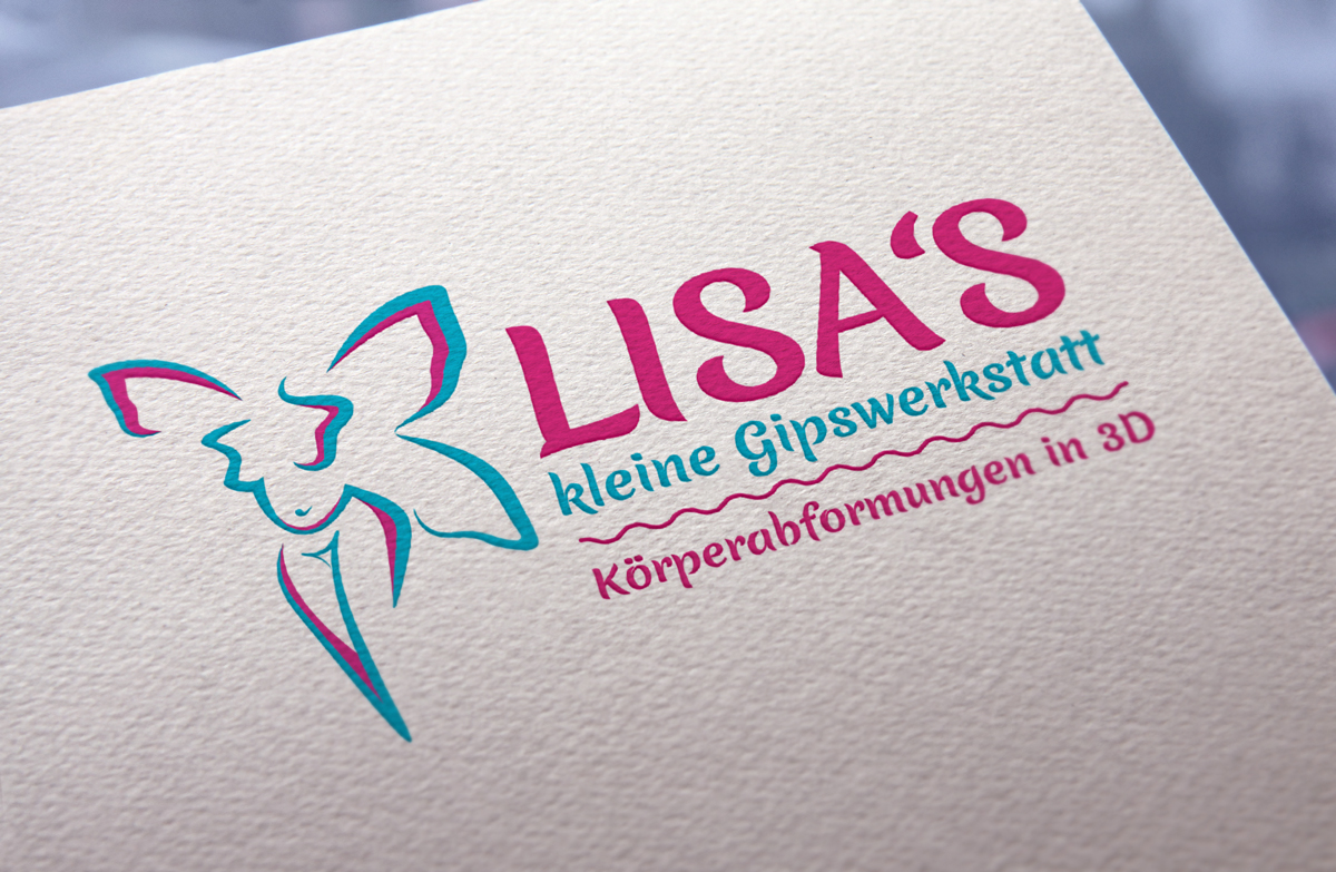 Lisa's kleine Gipswerkstatt: Logo Design, frame 1 of 2