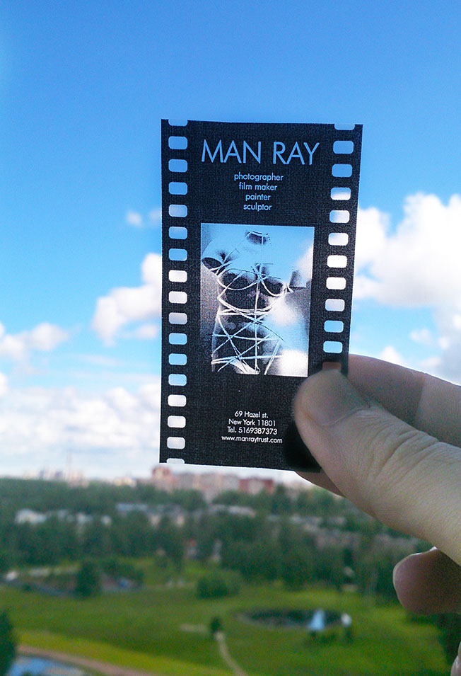 Man Ray: Identity for a Photography Project, frame 2 of 2
