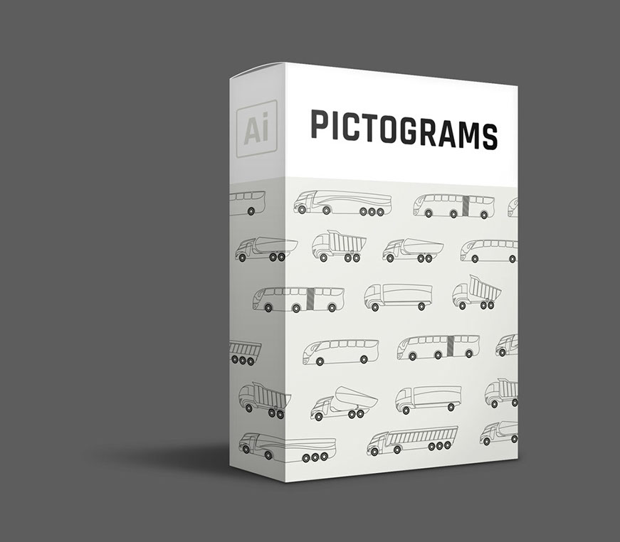 Transport Pictograms: Icon System, frame 1 of 2