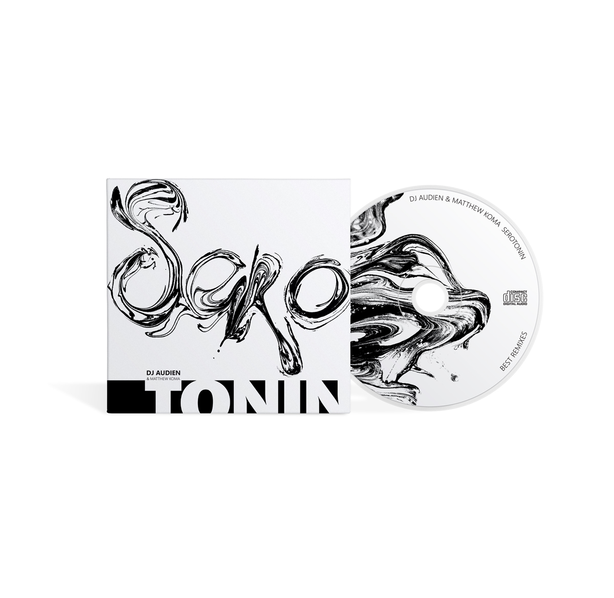 Serotonin: CD Cover & Disc Design, slide 1 of 3