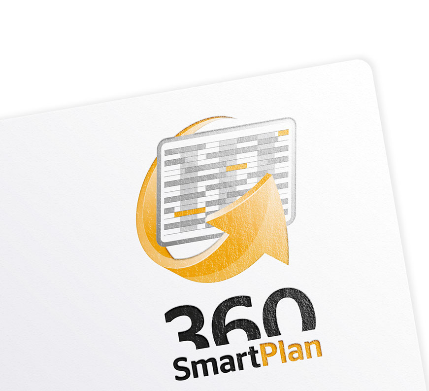 360 SmartPlan: Logo Design, frame 2 of 2