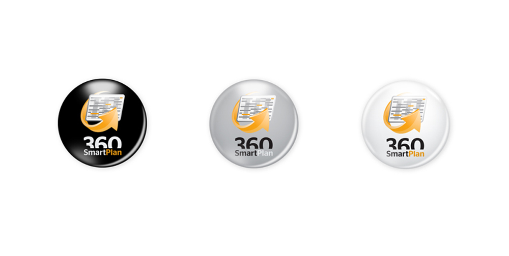 360 SmartPlan: Logo Design, slide 3 of 3
