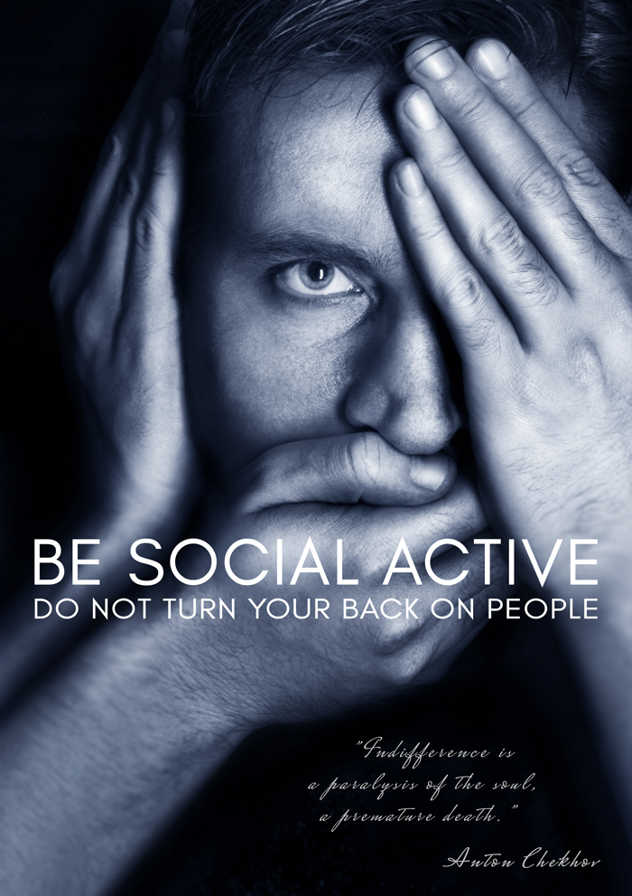 Be Social Active: Social Campaign, slide 1 of 2